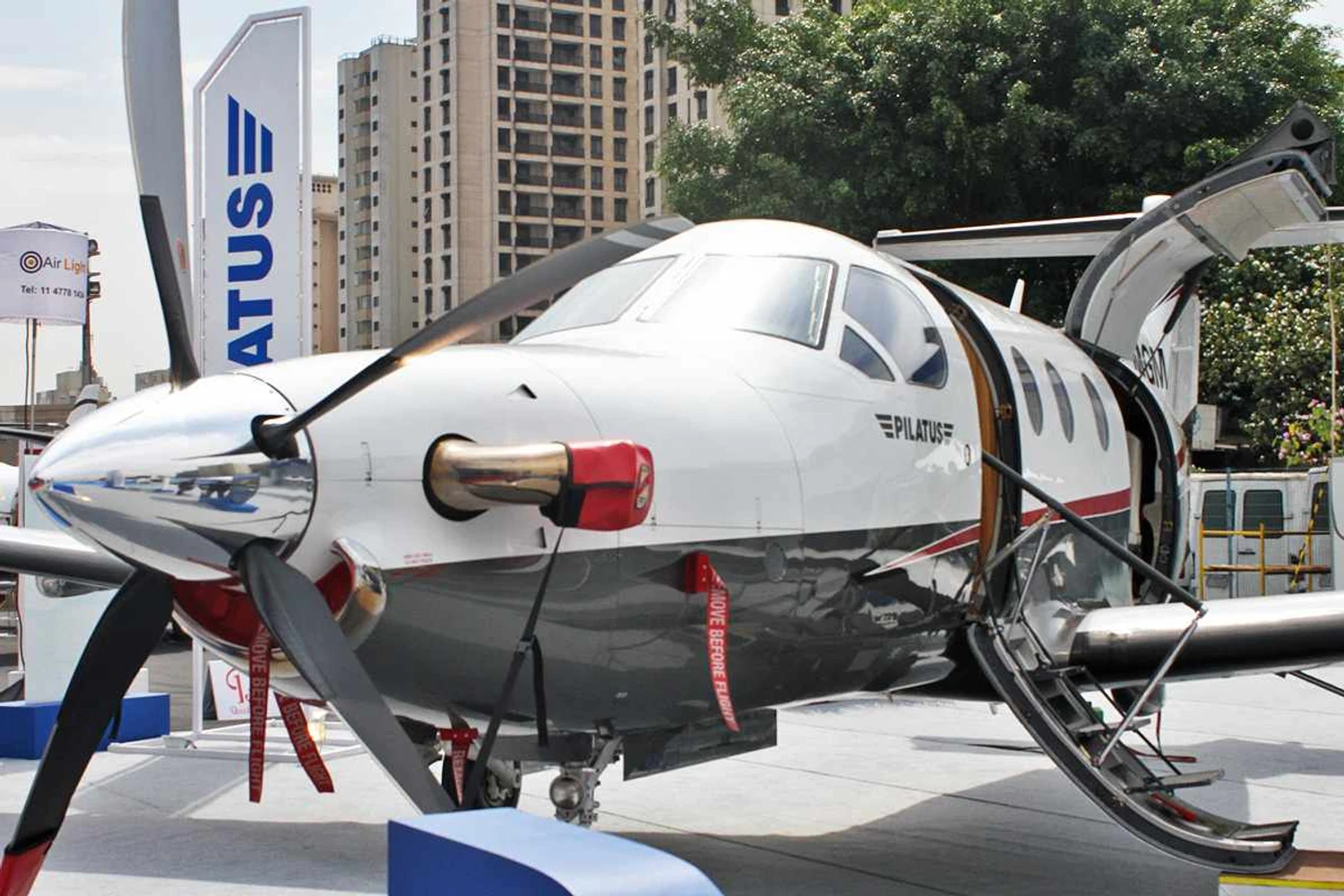 Aviões a hélice, mas com sofisticação