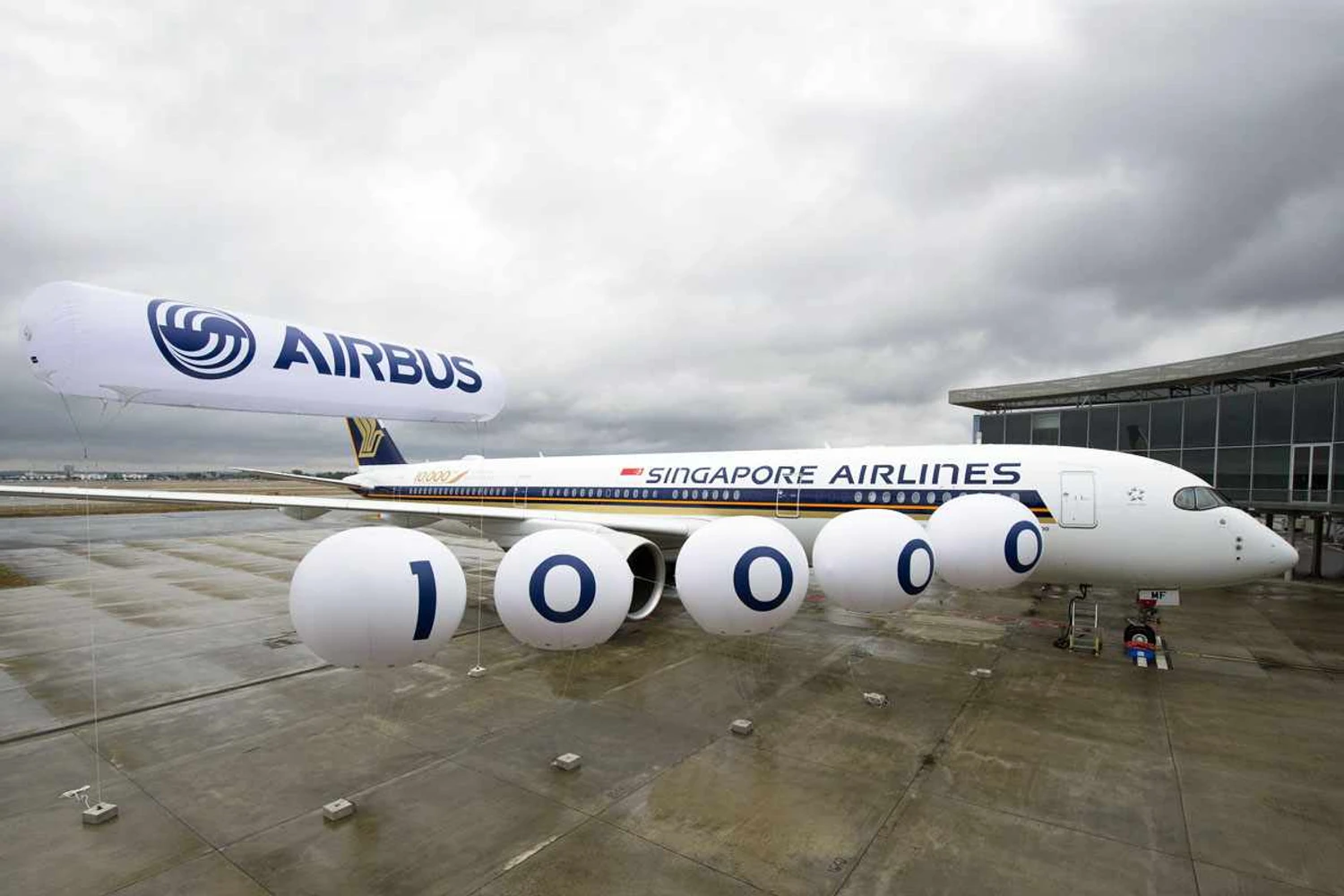 Airbus alcança 10.000 aeronaves construídas