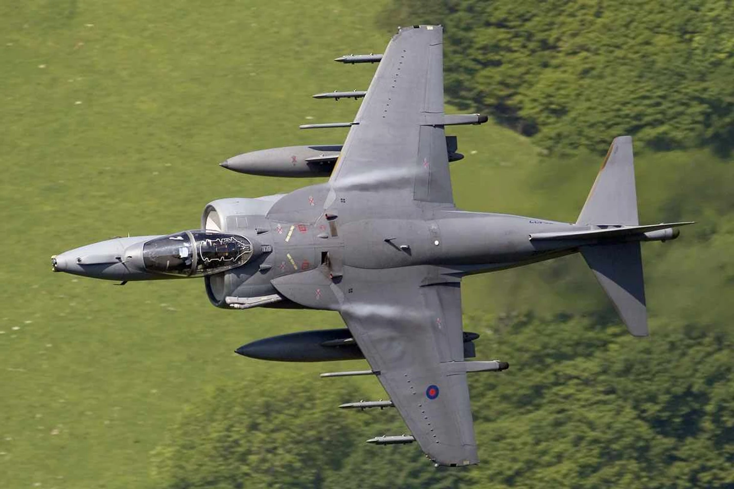A Royal Navy desativou os últimos Sea Harrier em 2006; EUA é atualmente o único operador (RAF)