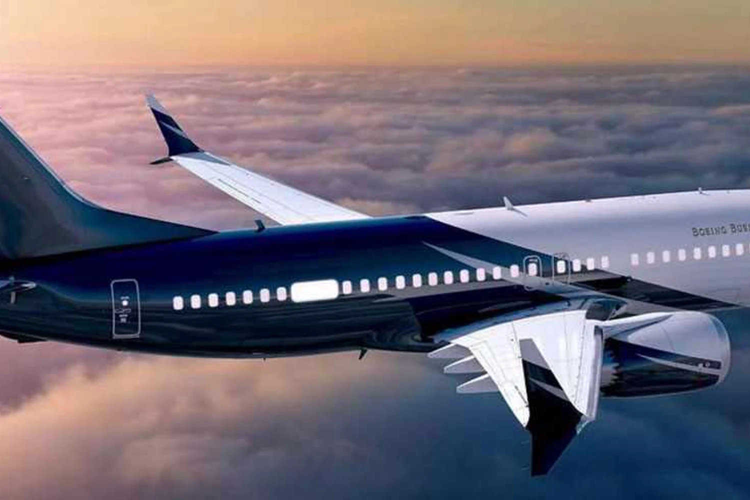 A janela panorâmica da Boeing será a maior do mundo a equipar um avião de passageiros (BBJ)