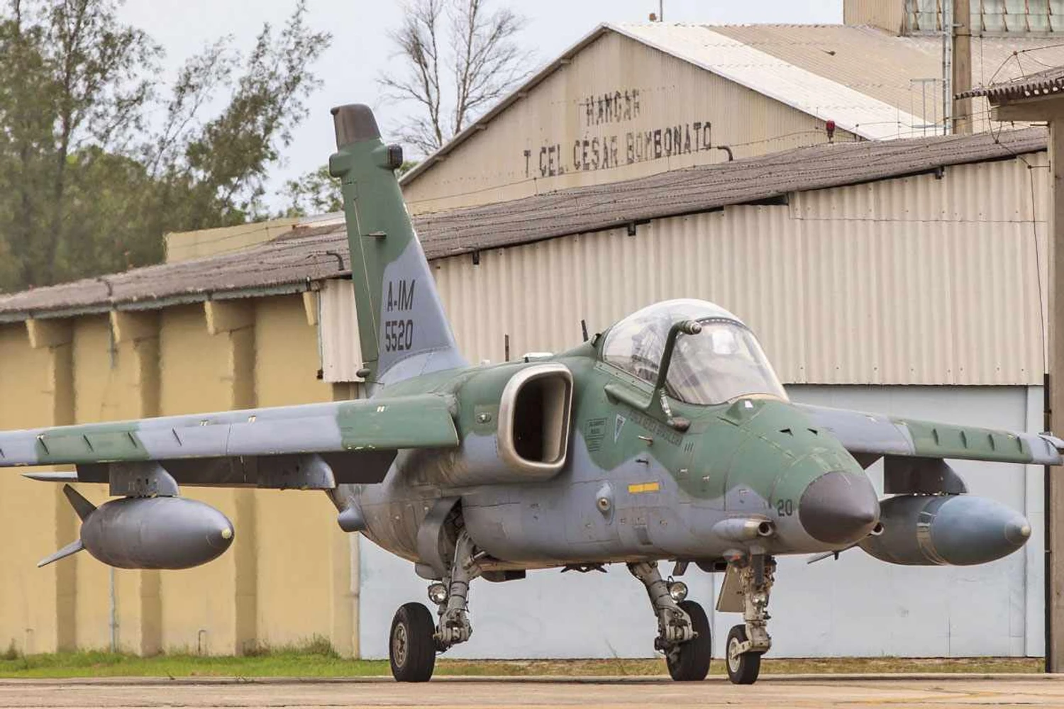 FAB passa a concentrar toda frota de AMX em Santa Maria
