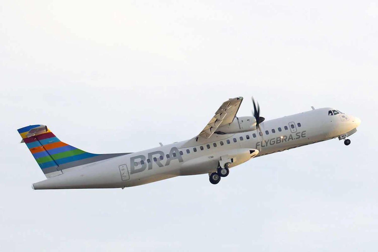 Voa o primeiro turbo-hélice ATR com biocombustível