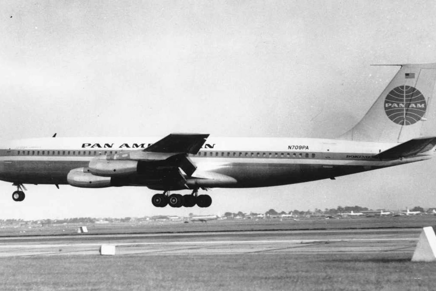 O 707 foi o primeiro jato de grande autonomia da aviação comercial (Divulgação)