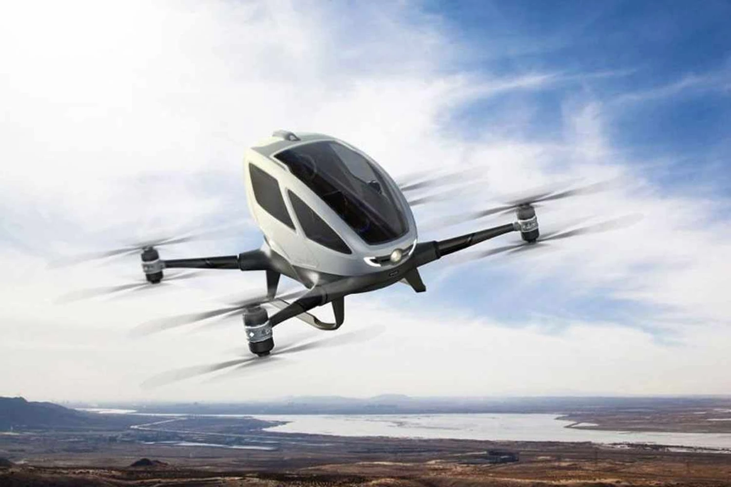 Táxi voador começa a operar em Dubai a partir de julho