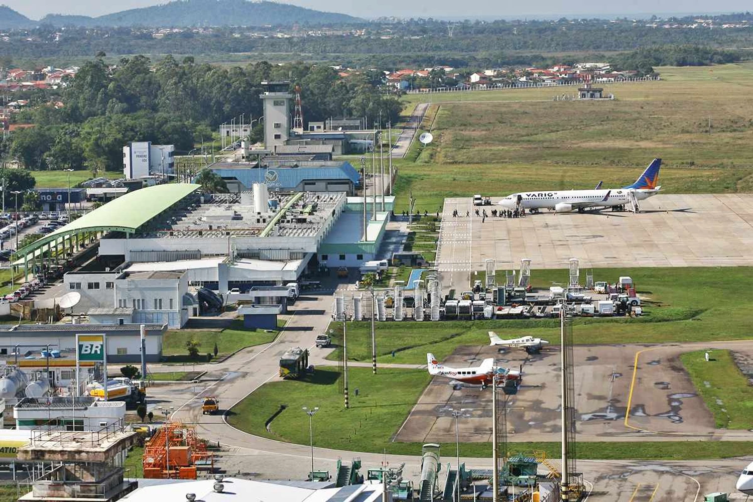 Aeroporto de Florianópolis: estado mais precário entre os leiloados (Governo Federal)