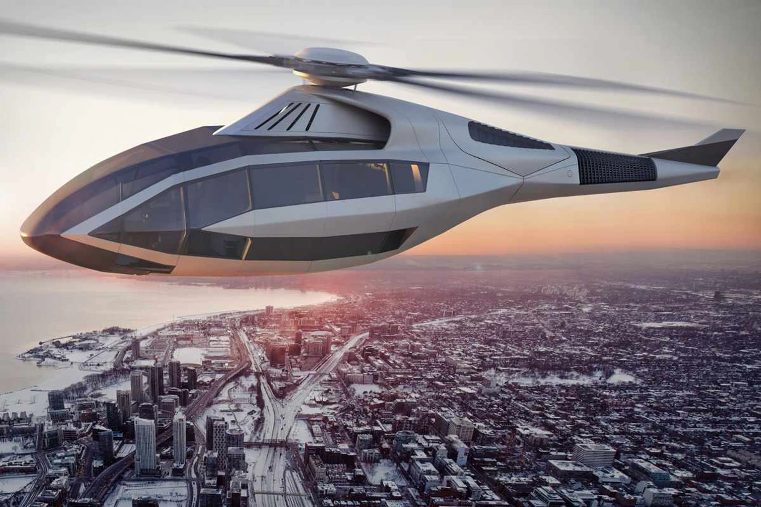 Bell apresenta sua visão do helicóptero do futuro