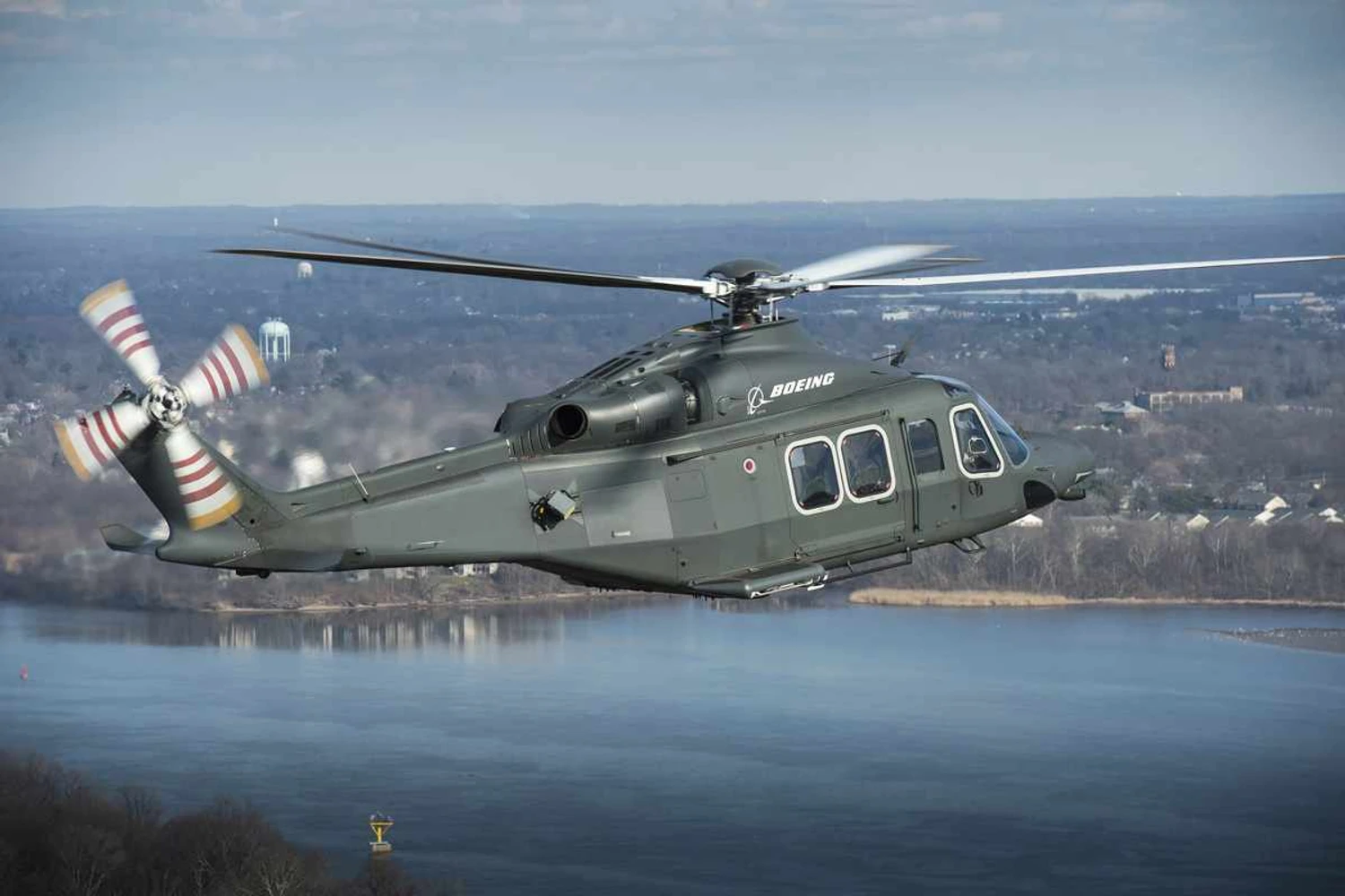 Boeing lança o MH-139 para substituir o veterano helicóptero Huey