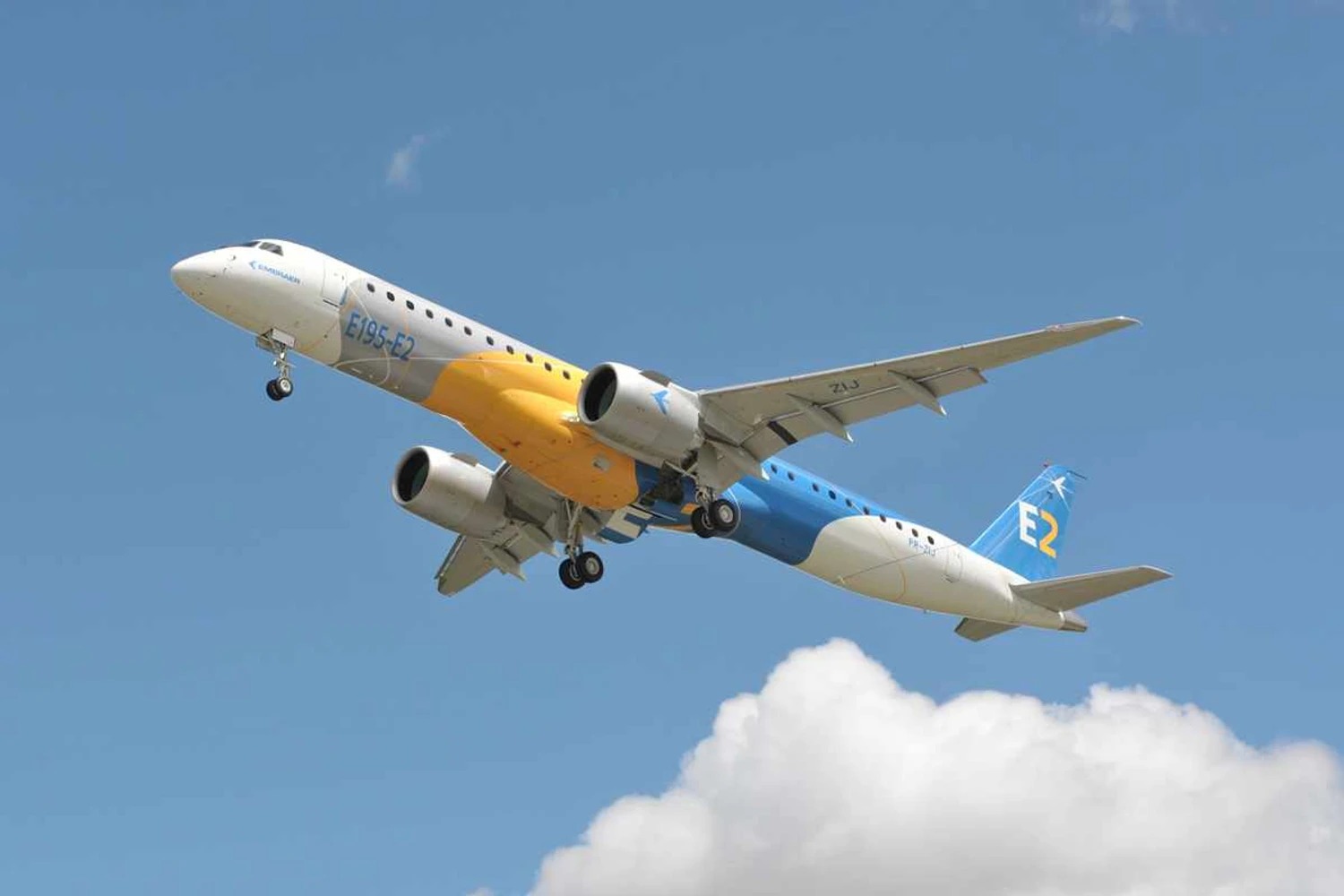 Embraer E195 E2 - Primeiro voo