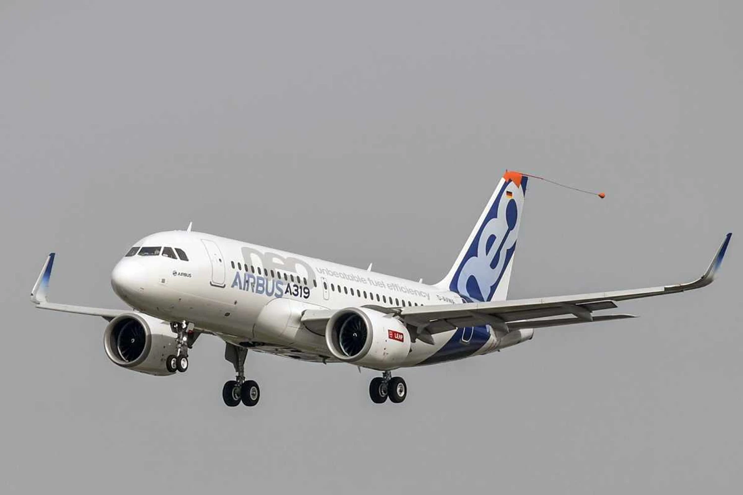 O A319neo pode realizar viagens de at&eacute; 6.950 km (Airbus)