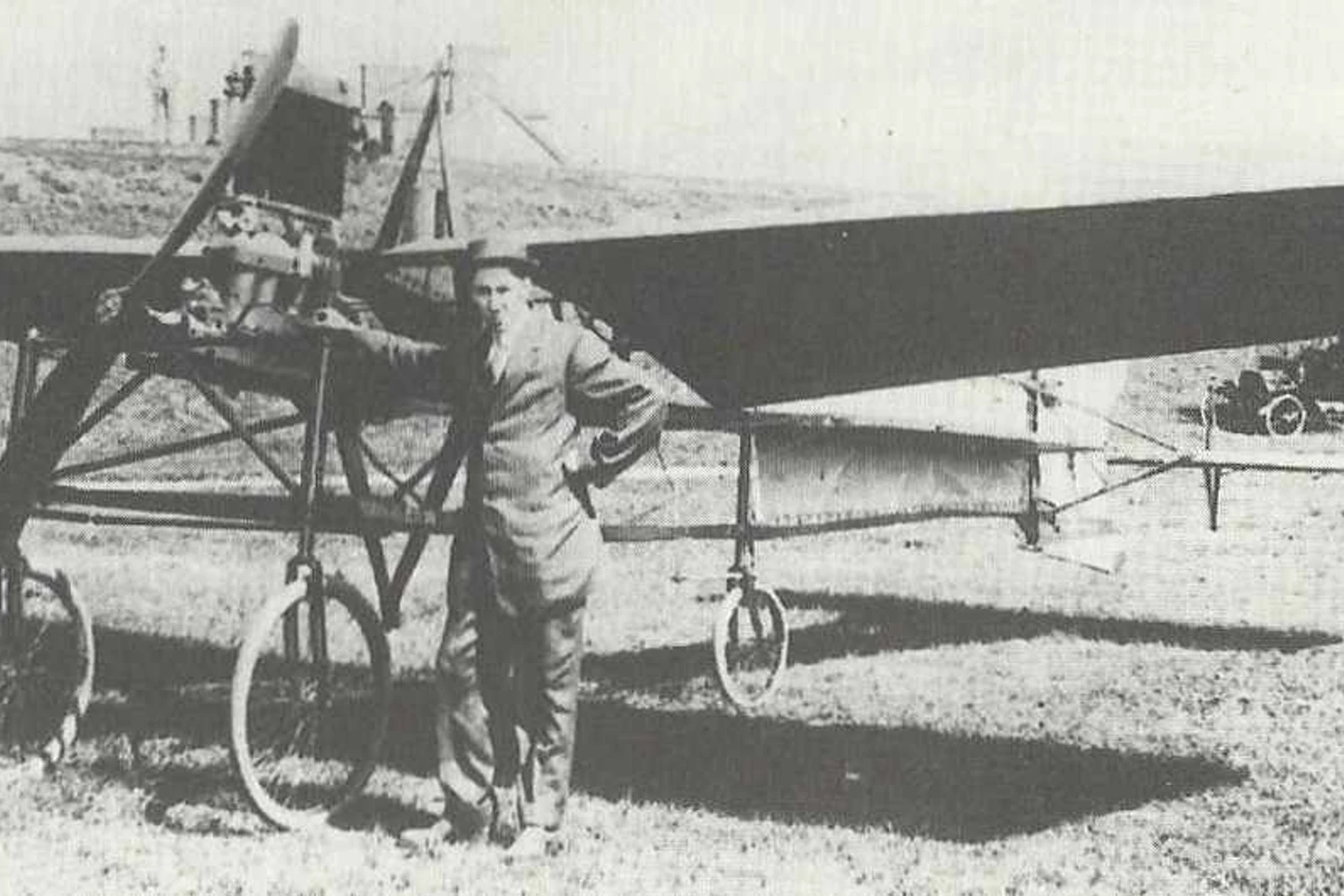 O Ford-Van Auken 1909 Monoplane foi uma tentativa de reproduzir o Blériot XI (Domínio Público)