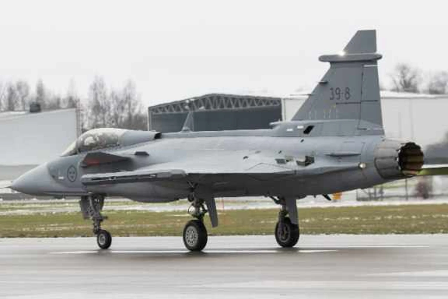 O Gripen NG está sendo submetido a testes de solo na Suécia (Saab)