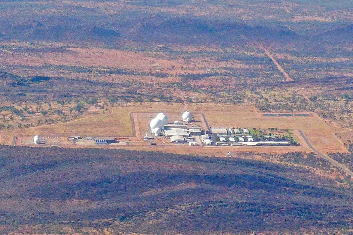 A estação de Pine Gap, na Austrália: a CIA de olho nos potenciais inimigos americanos (Andy Mitchell)
