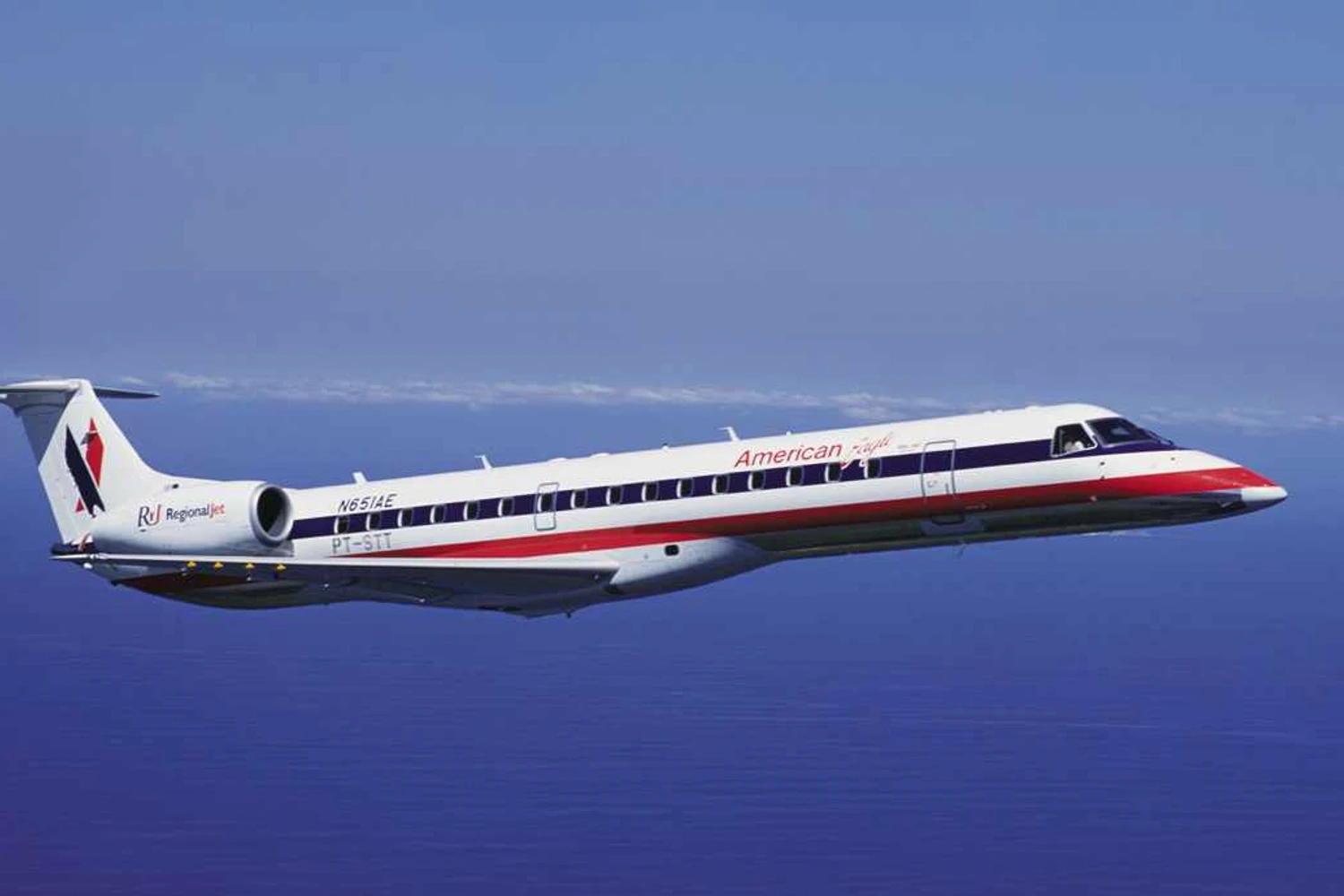 A maior parte dos ERJ estão em operação dos EUA (Embraer)