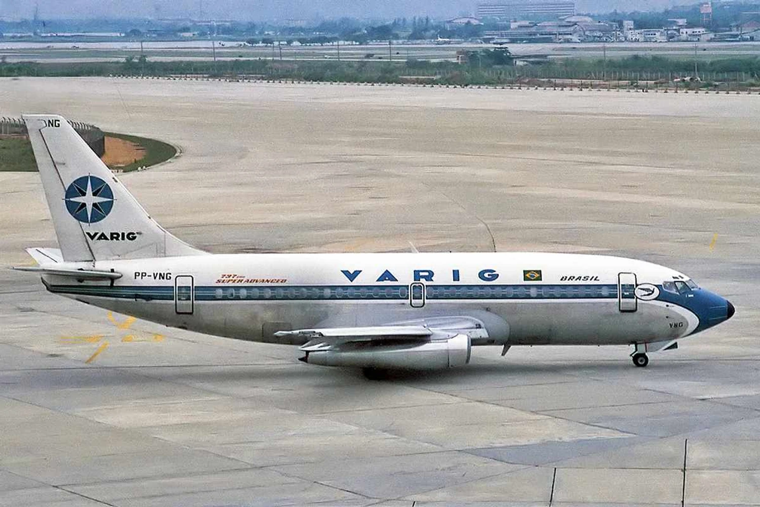 A Varig foi a segunda cliente do 737 em 1974 (Pedro Aragão)