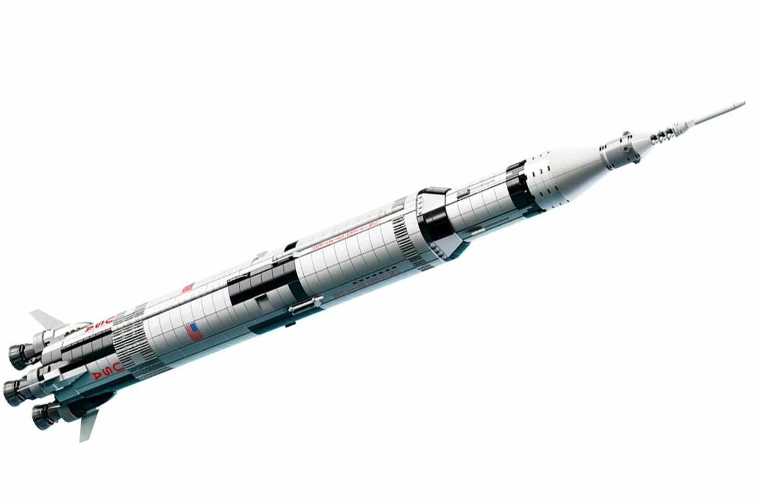 LEGO anuncia kit do foguete Saturn V, das missões Apollo