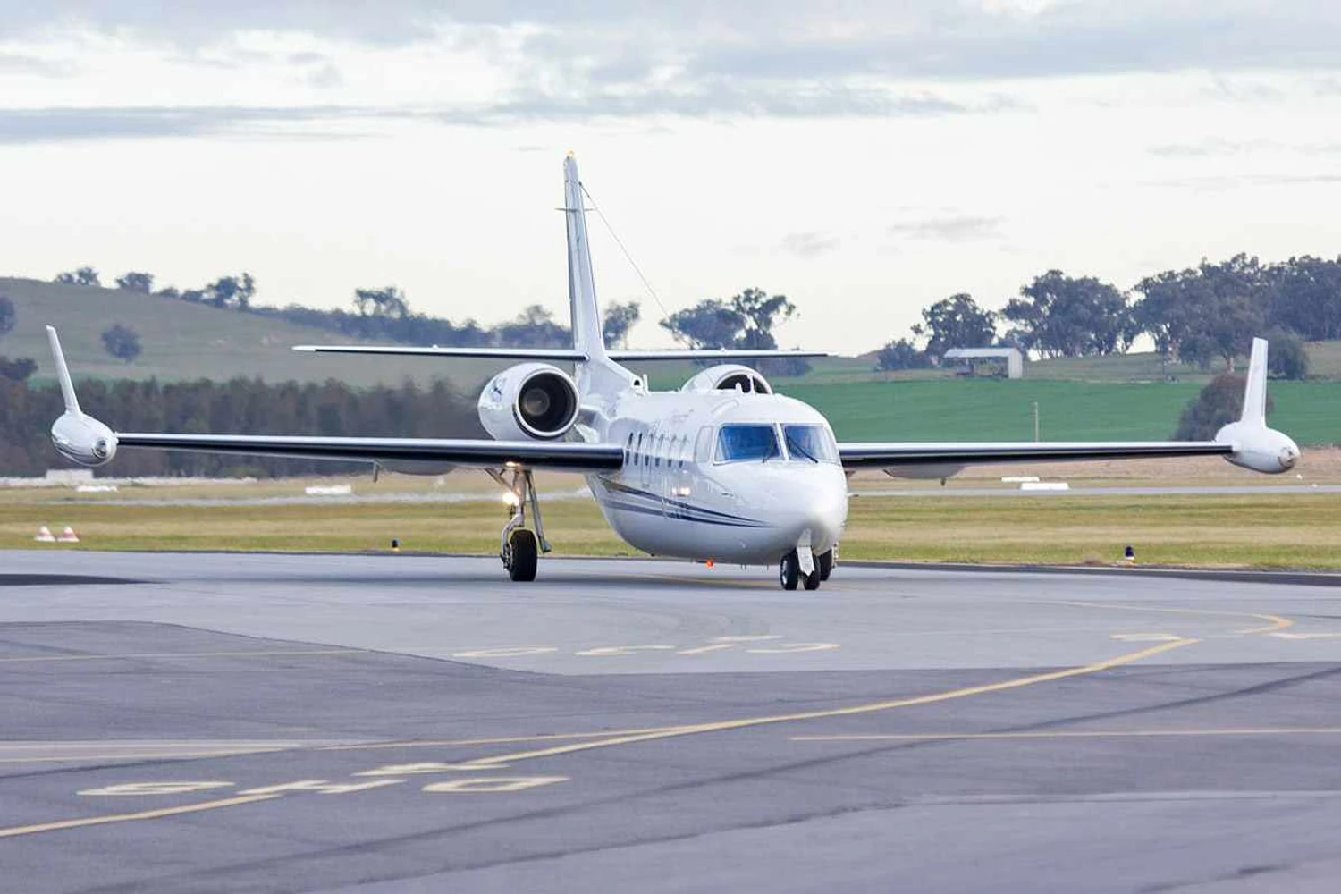 Jato executivo Westwind também já operou no Brasil (Bidgee)
