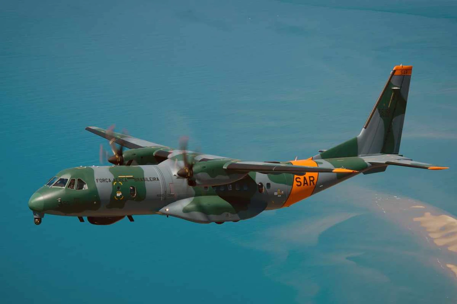 FAB recebe primeiro Airbus C295 de busca e resgate