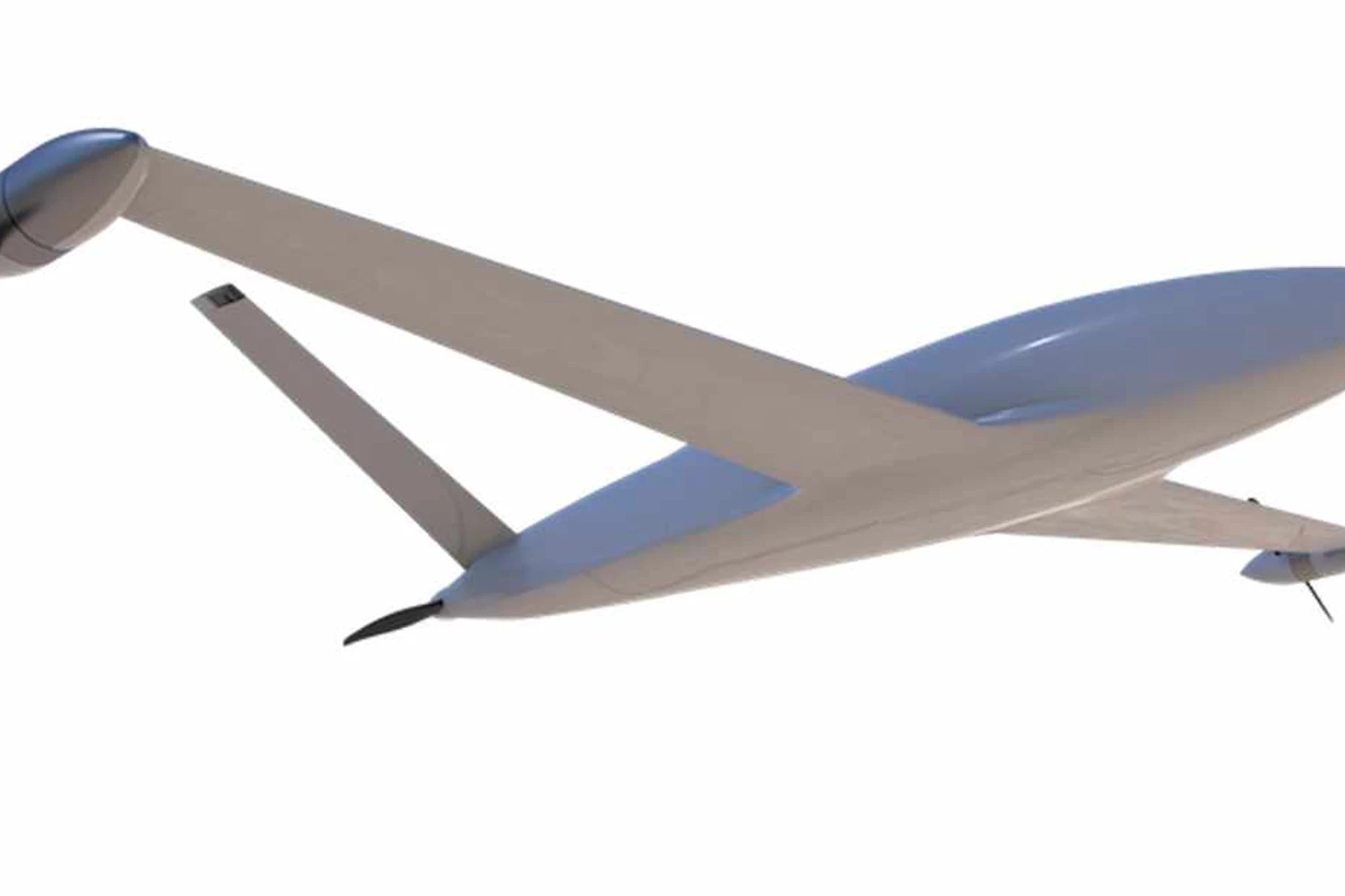 Segundo a fabricante, os motores nas pontas das asas reduzem o arrasto aerodinâmico da aeronave (Divulgação)