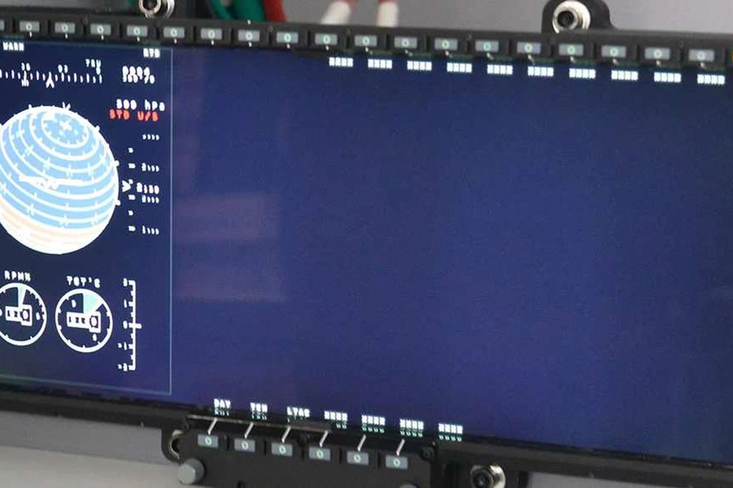 O painel panorâmico do Gripen NG da FAB será fabricado pela AEL Sistemas, em Porto Alegre (Divulgação)