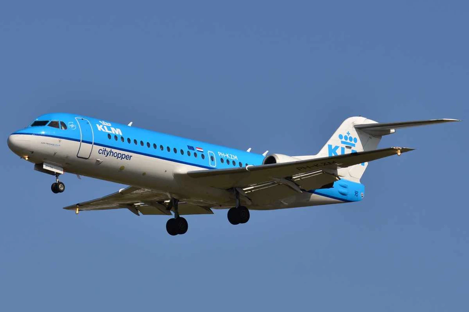 KLM aposentará seus últimos Fokker em outubro