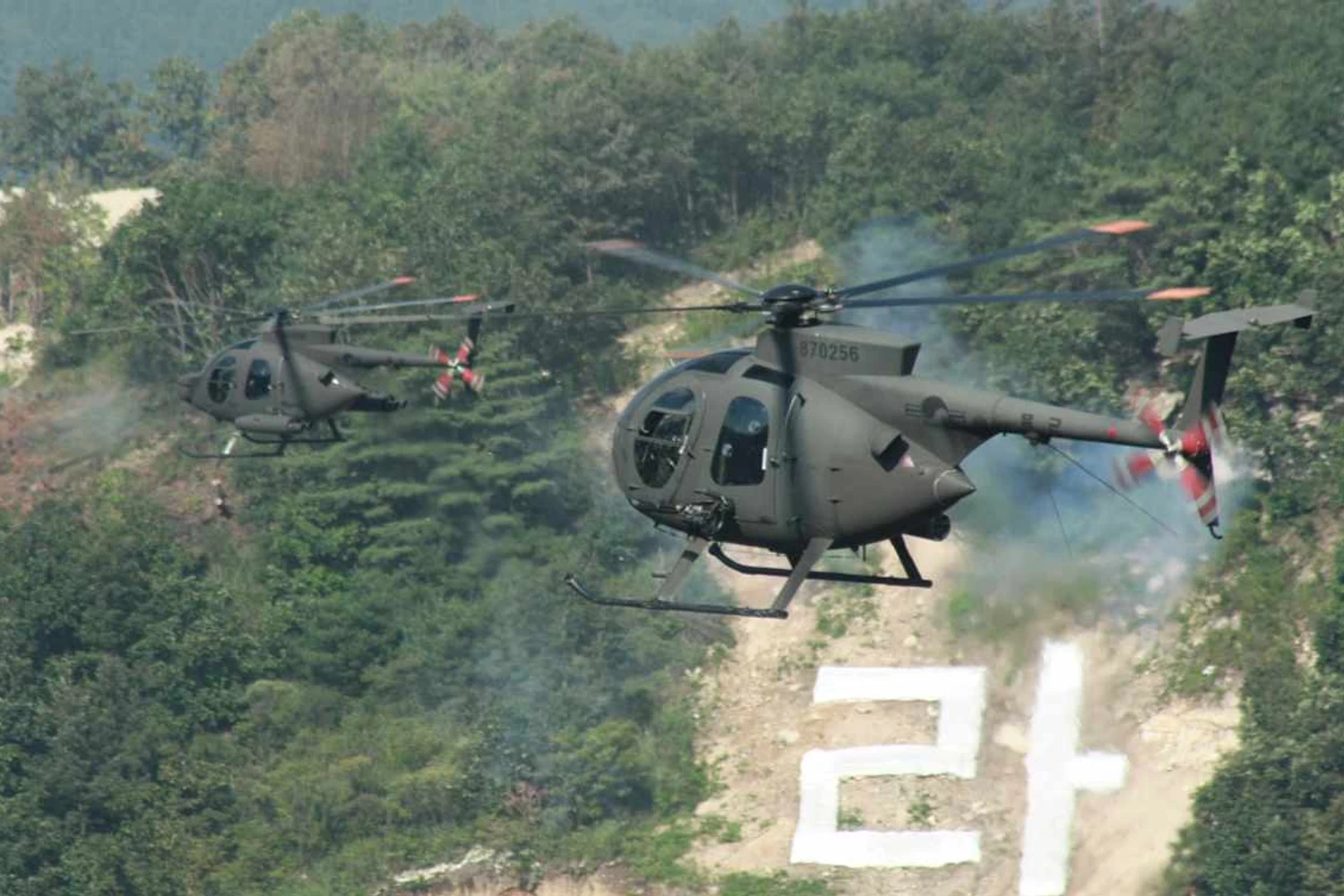 A Coreia do Sul também opera o helicóptero adquirido clandestinamente pela vizinha do norte (Divulgação)