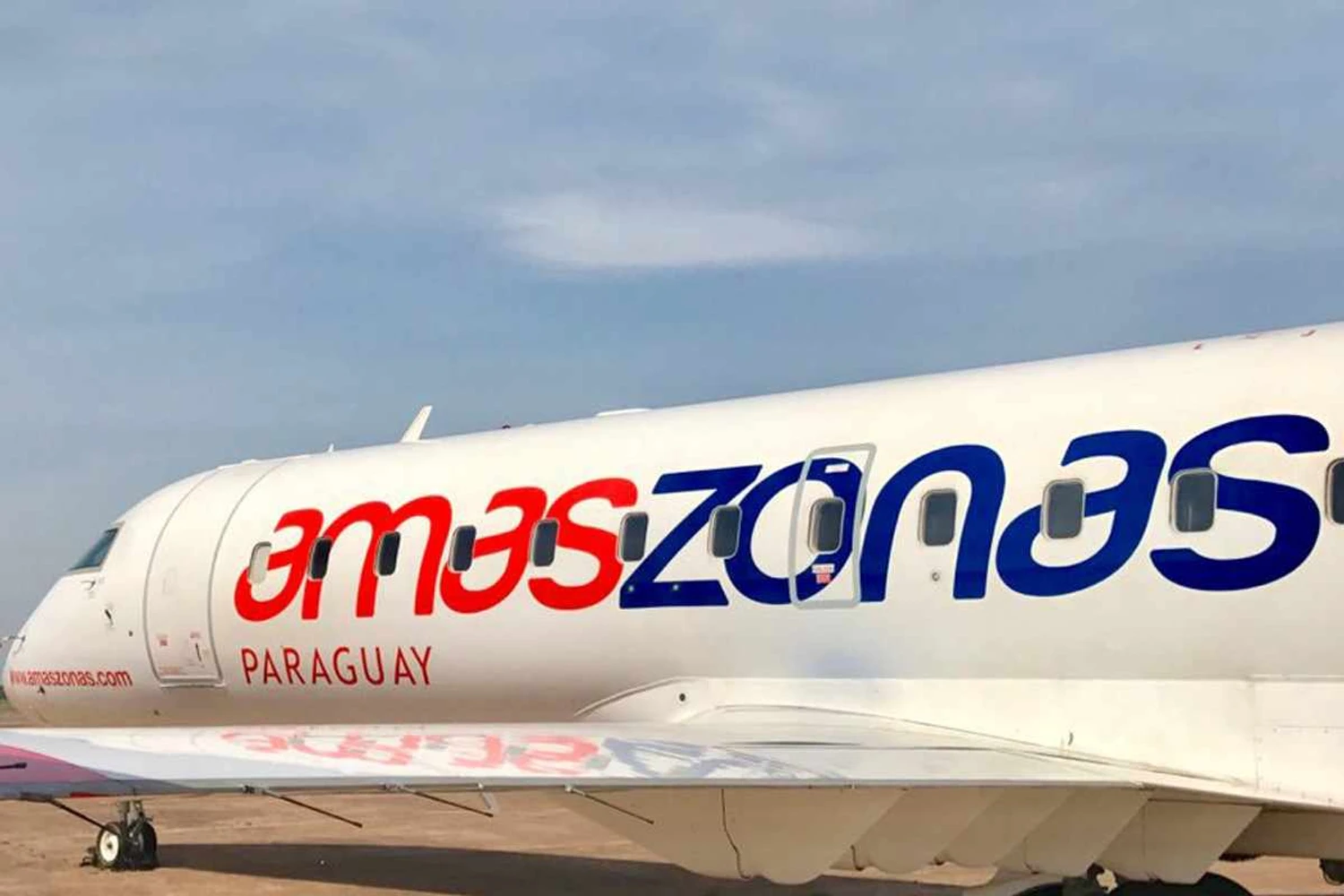 CRJ 200 da Amszonas Del Paraguay (Divulgação)