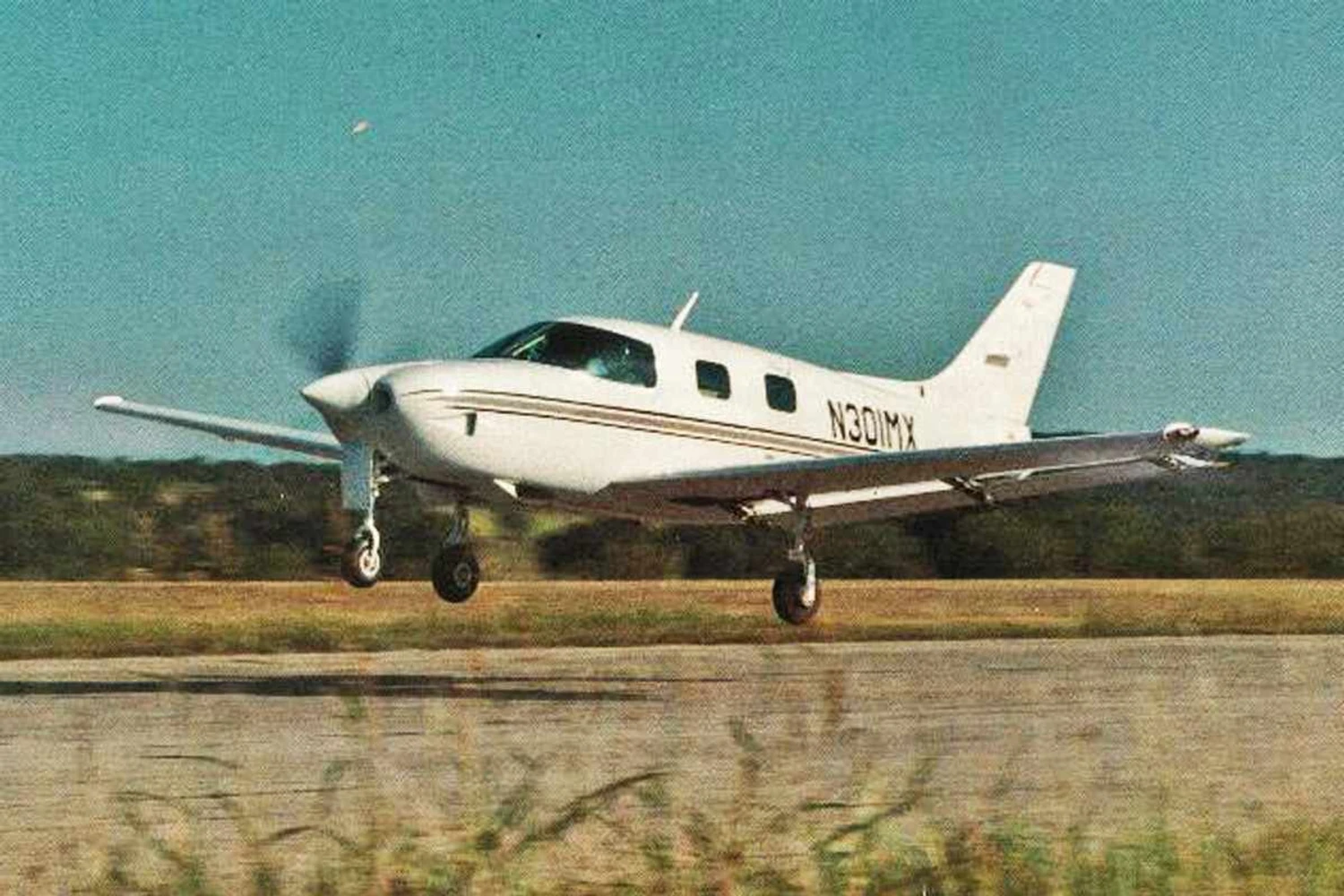 O Mooney 301: com motor a pistão, seu desempenho decepcionou (Domínio Público)