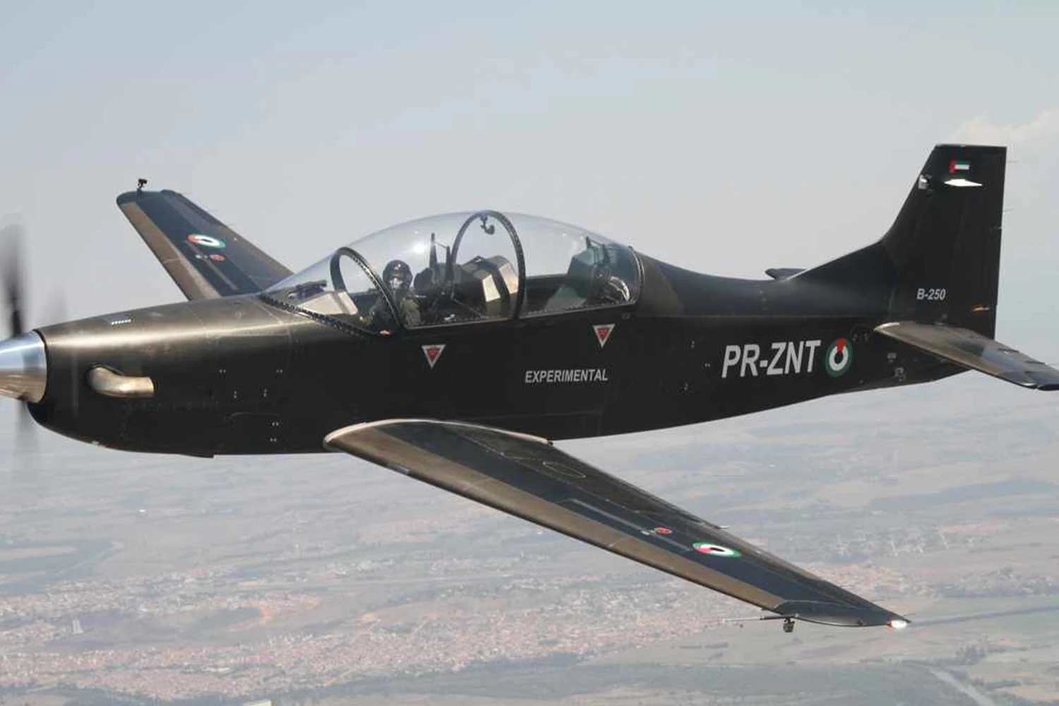 O B-250 Bader tem autonomia de voo de 12 horas, afirma o fabricante (Divulgação)