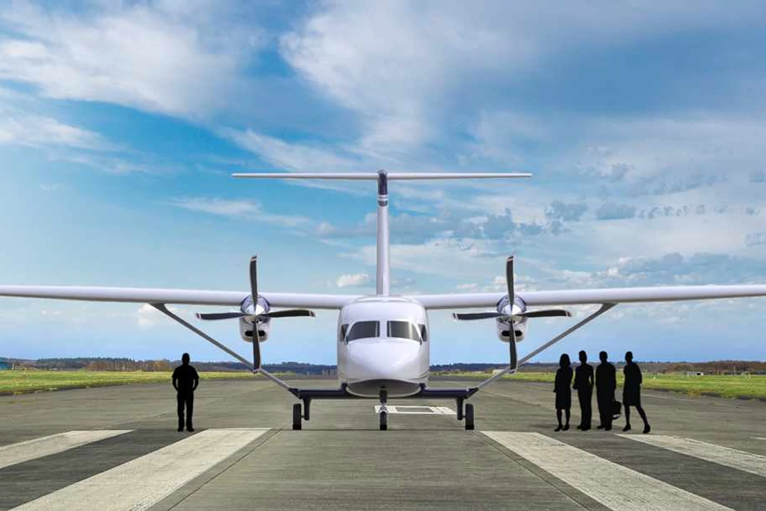 O SkyCourier tem 21,9 metros de envergadura (Textron)