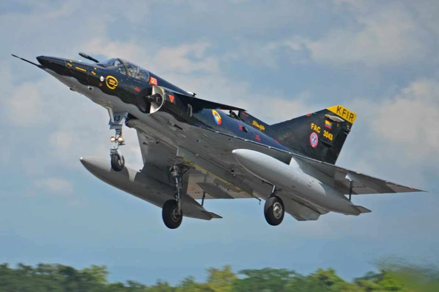 Israel ofereceu caças Kfir à Força Aérea Argentina