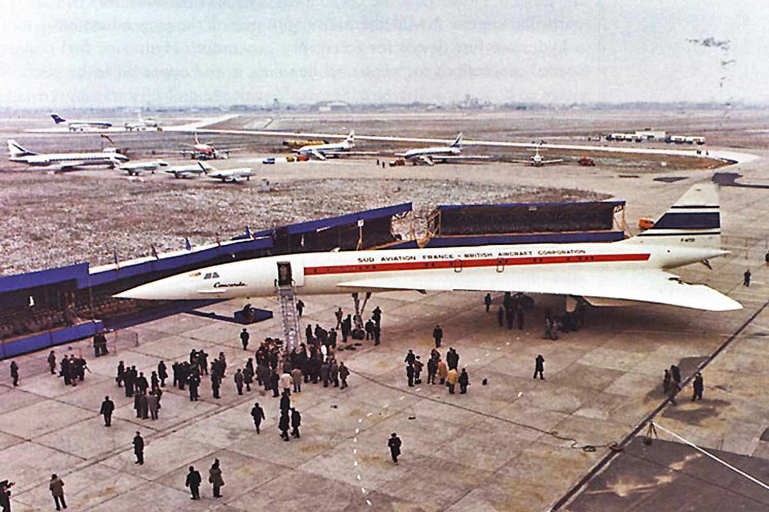 Há 50 anos o Concorde era apresentado ao público pela primeira vez