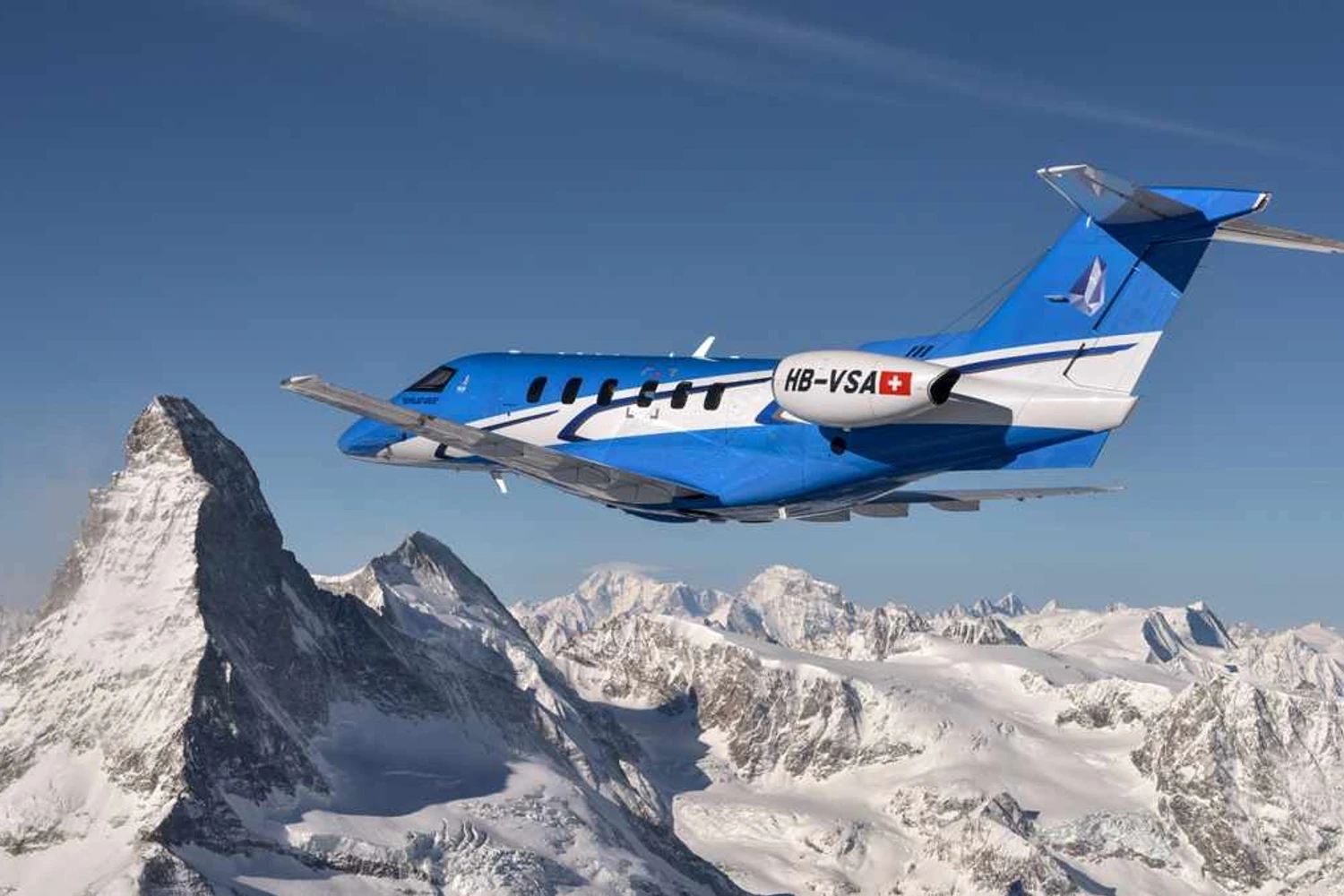 O PC-24 tem 16,8 metros de comprimento por 17 m de envergadura de asas (Pilatus Aircraft)