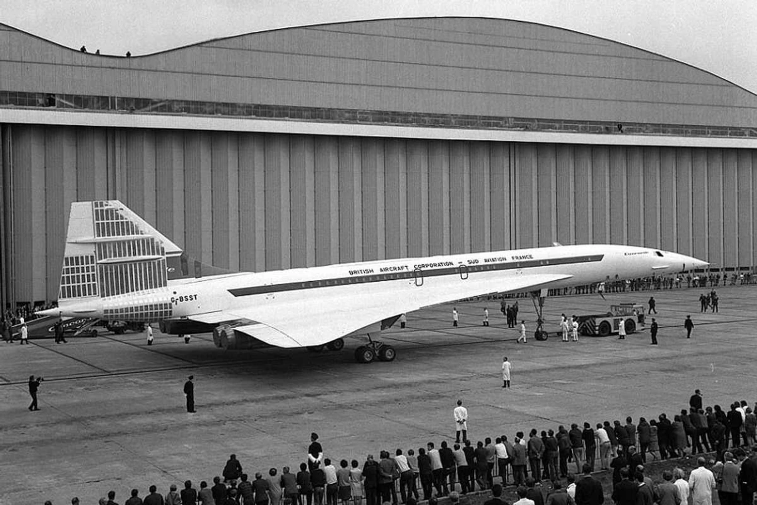 O segundo protótipo foi construído na Inglaterra pela então BAC (Airbus)