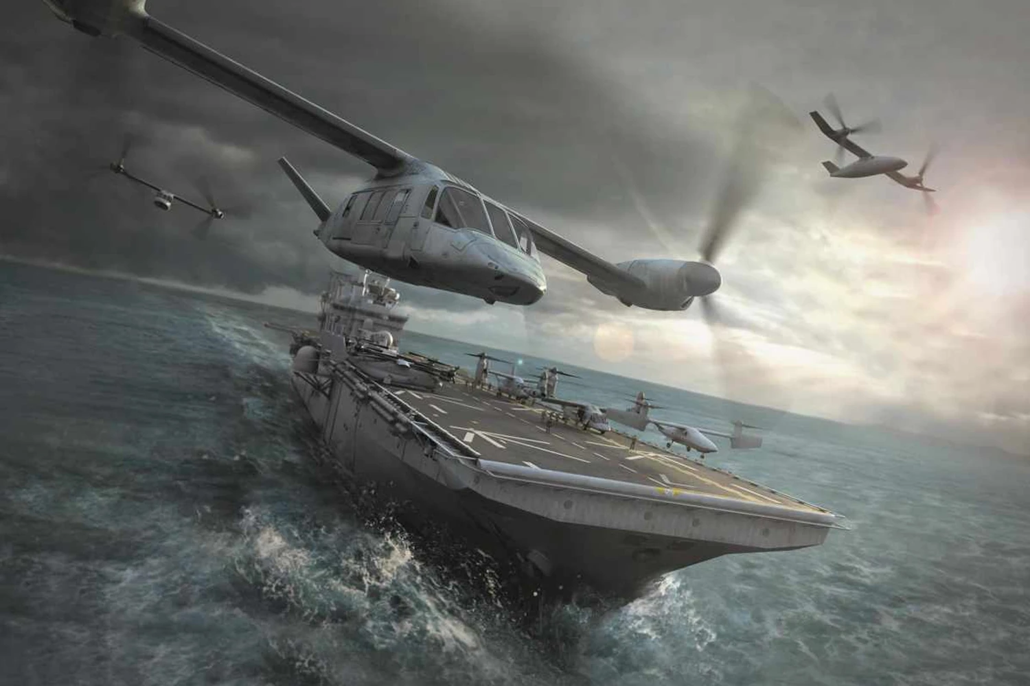 O Valor é proposto para equipar as três forças armadas dos EUA (Bell Helicopter)