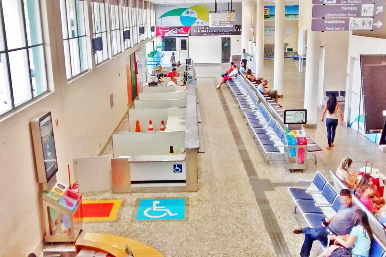 Saguão do aeroporto da Pampulha (Rodrigo Lima)