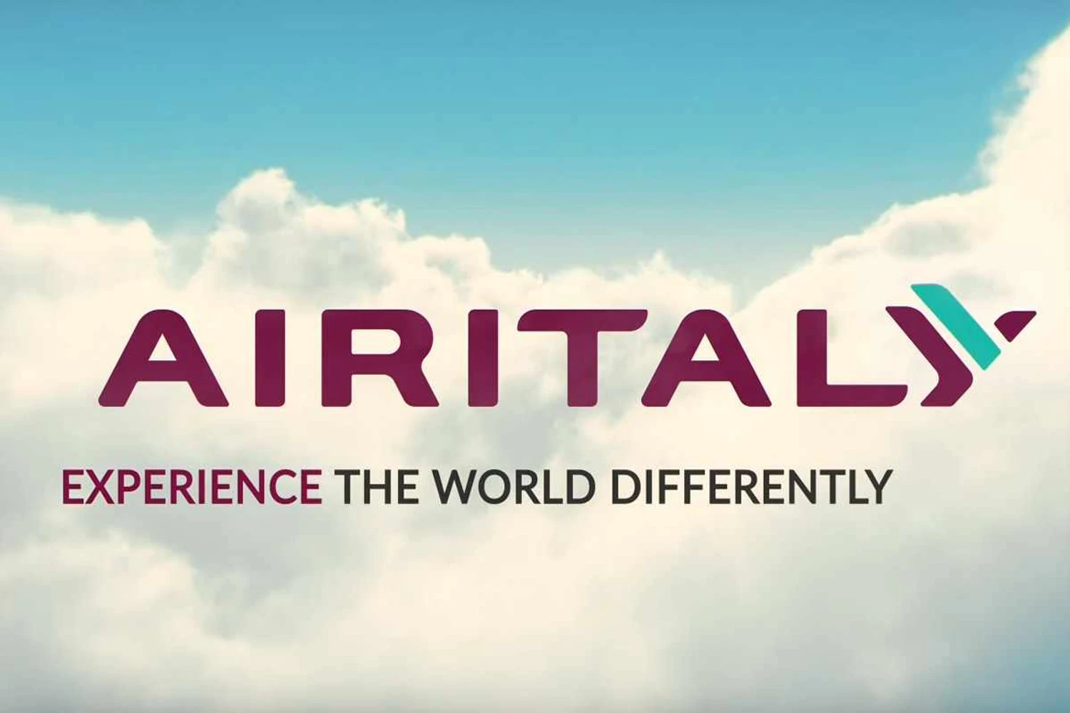 O novo logo da Air Italy