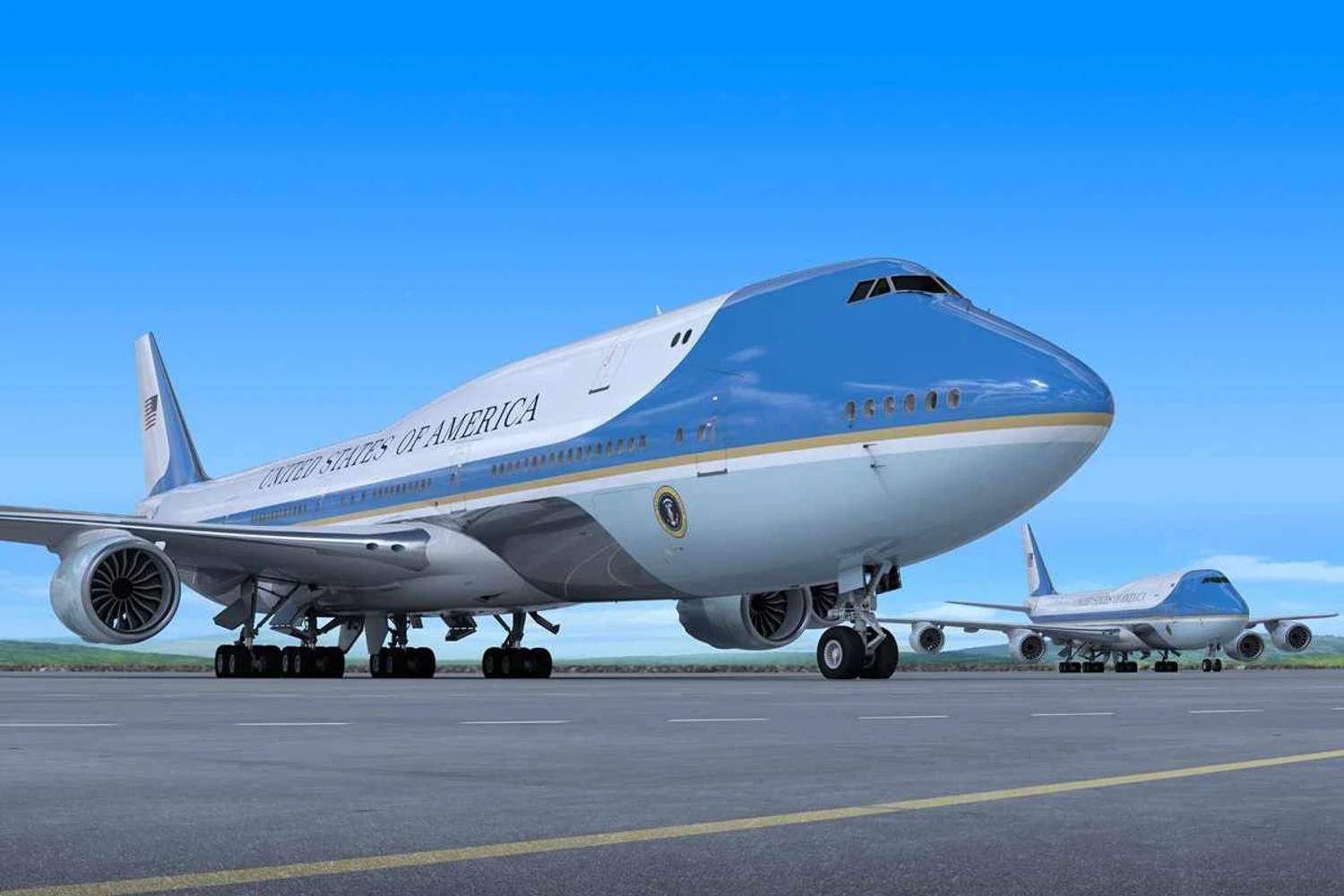 Força Aérea dos EUA adia entrega do novo Air Force One para 2028