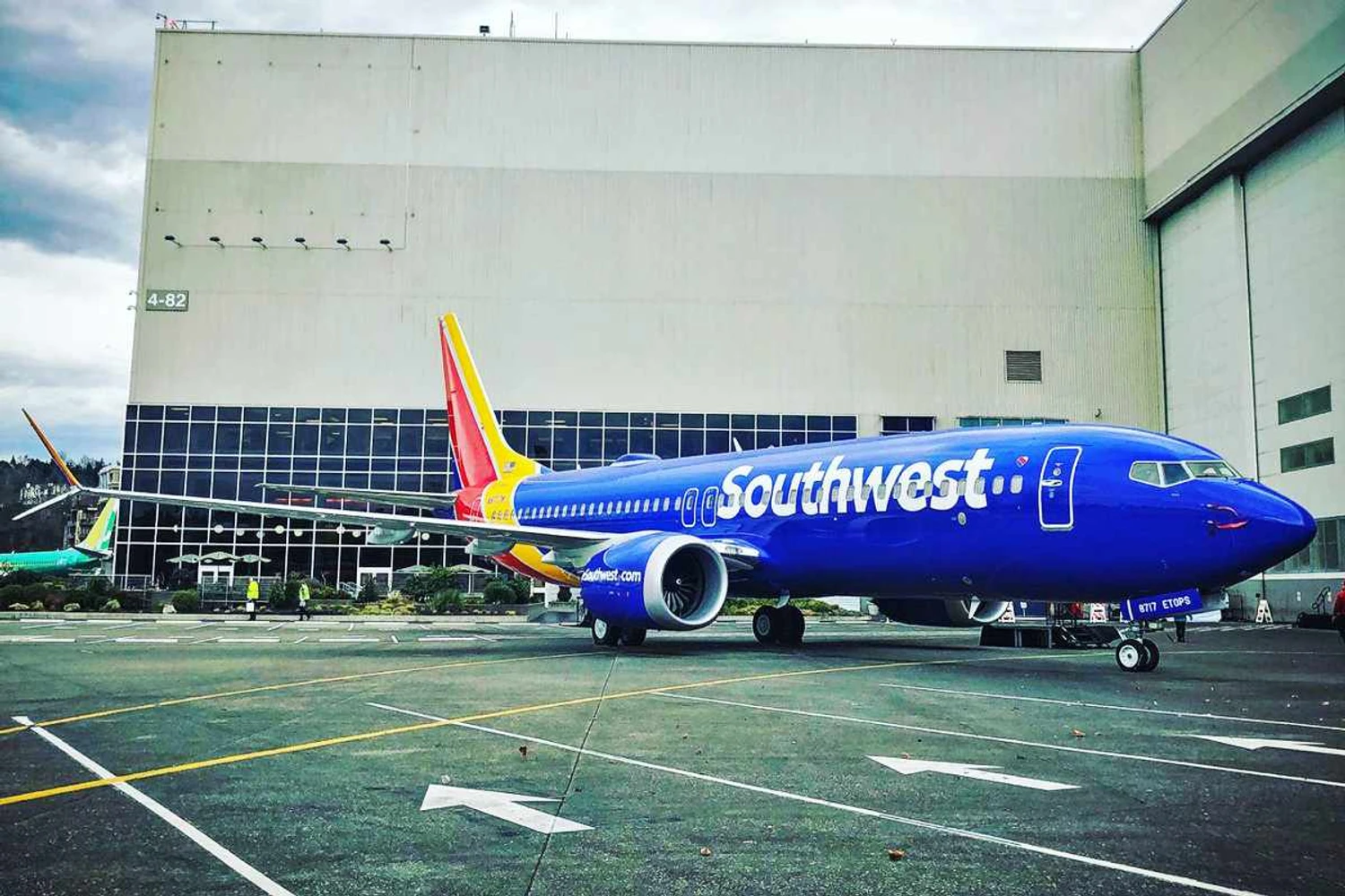 O exemplar 10.000 é um 737 MAX 8 da Southwest, maior operadora do modelo (Boeing)