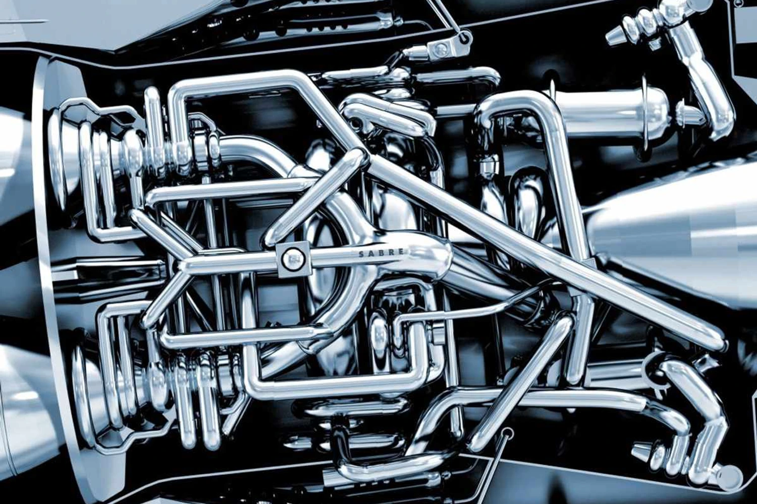 O SABRE é uma combinação de motor a jato com foguete (Reaction Engines)