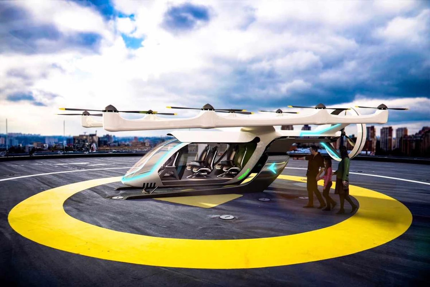 Embraer faz primeiro voo em simulador com "táxi voador"