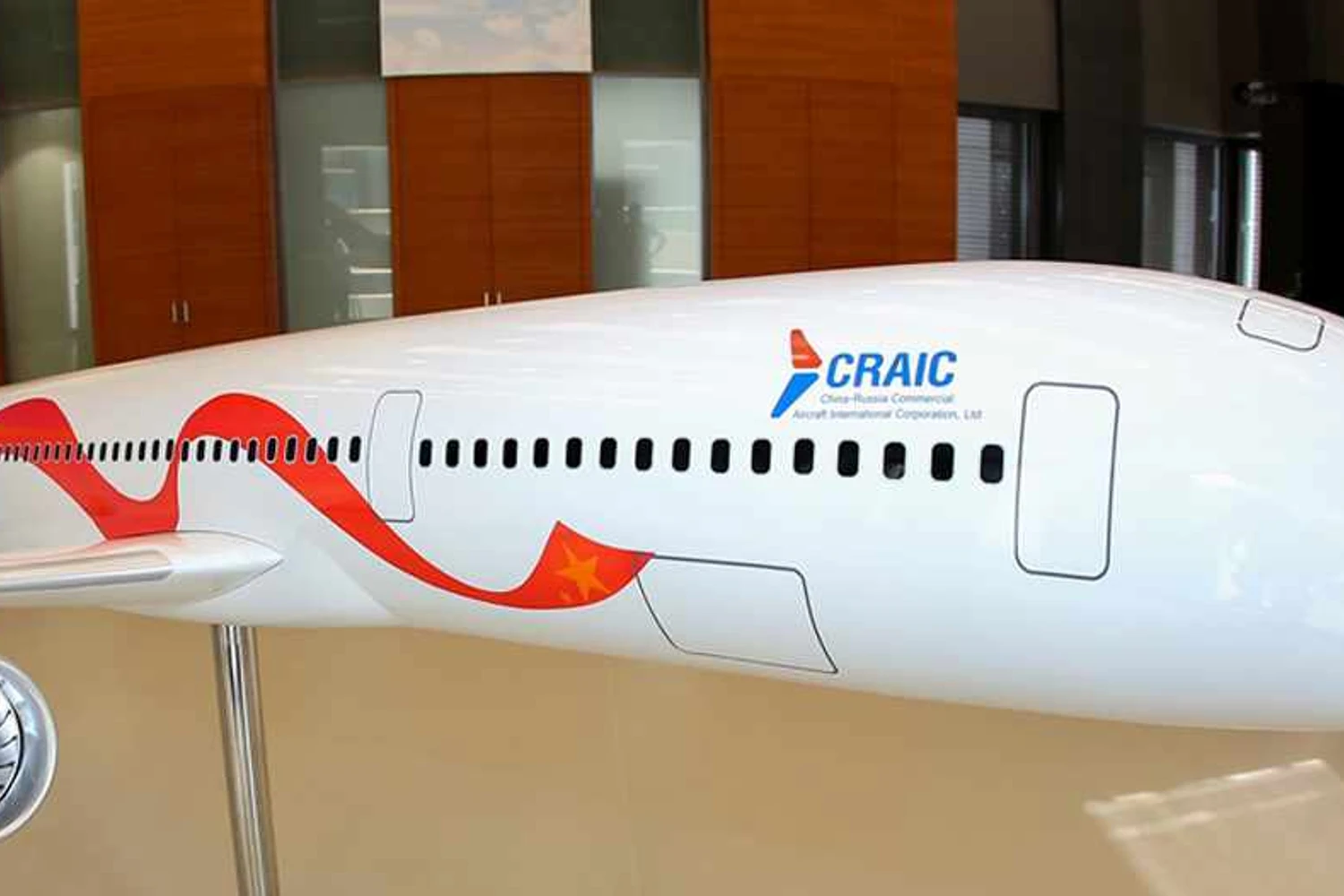 Ainda é só um maquete: o CR929 está na fase inicial de desenvolvimento (COMAC)