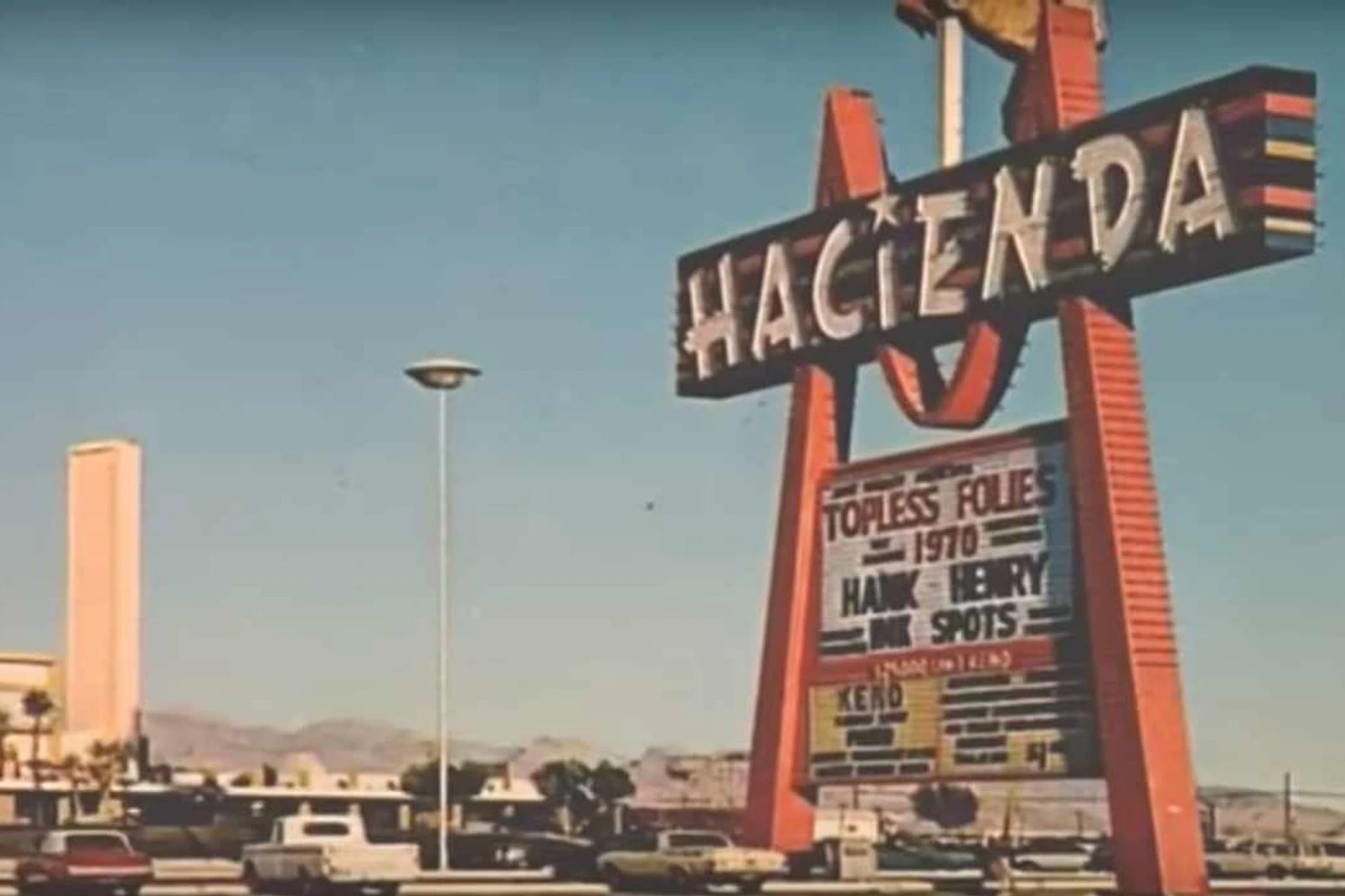 O Hacienda Hotel funcionou em Las Vegas entre 1956 e 1996 (Youtube)