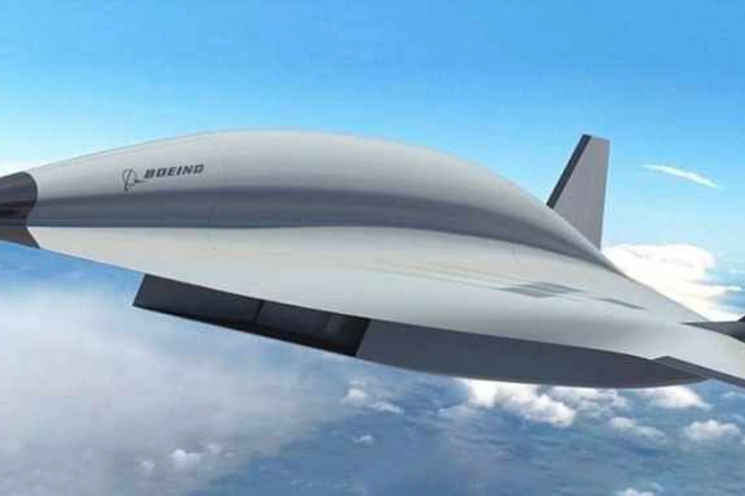 A Boeing também está desenvolvendo um avião hipersônico para aplicações militares (Boeing)