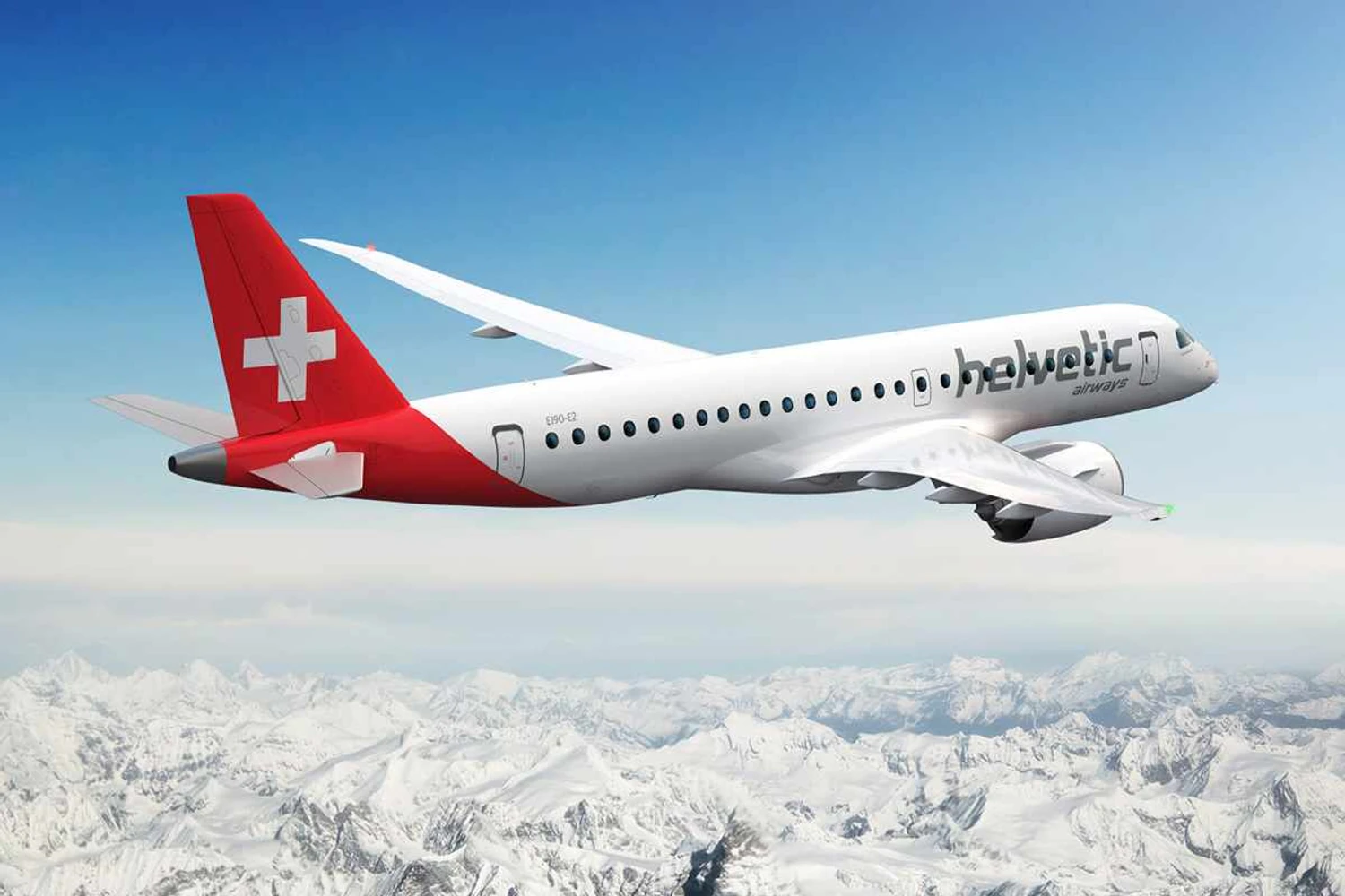 A suíça Helvetic encomendou 12 E190-E2 (Embraer)