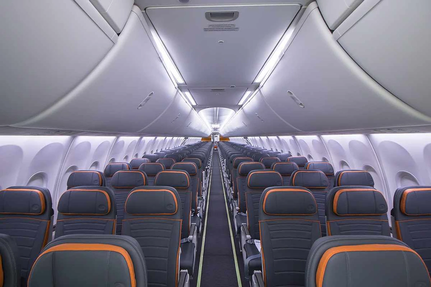 Assentos do Boeing 737 MAX (Gol/Portal Ponte Aérea)