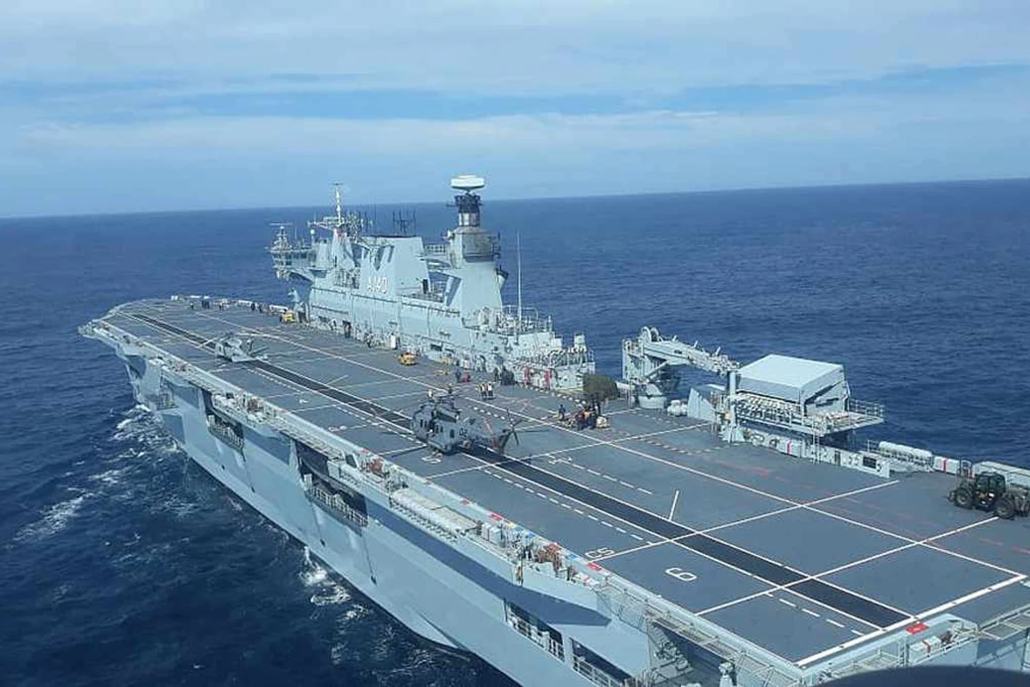 A embarcação zarpou da Inglaterra no último dia 11 de agosto (MB)