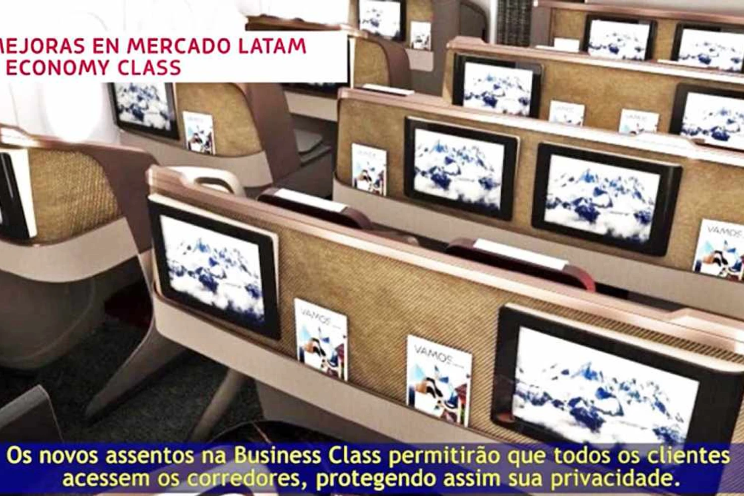 Tela do sistema de entretenimento será generosa  (Reprodução)