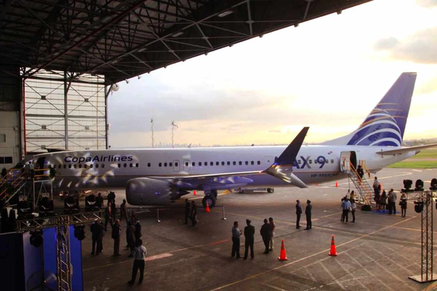 Novo avião foi apresentado nesta terça-feira no Panamá (Copa)
