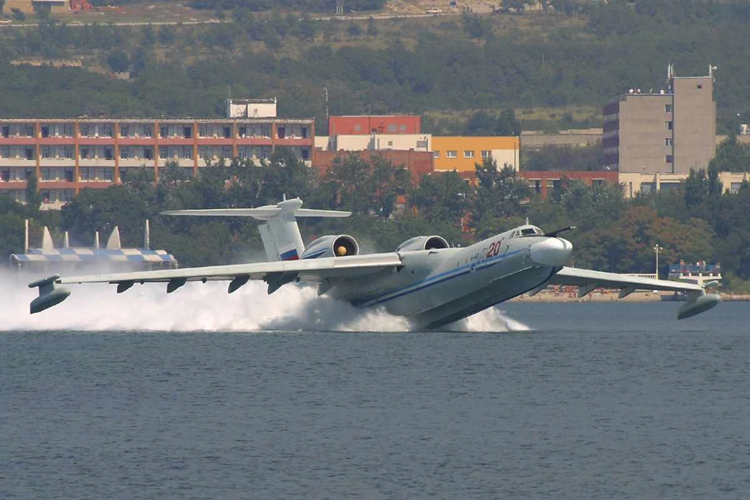 O irmão mais velho A-40 Albatros: projeto militar serviu de base para novo avião (Yevgeny Pashnin)