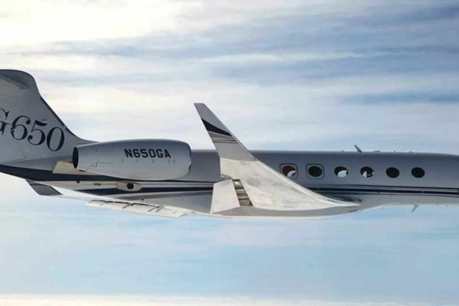 Um jato executivo pode ser bem mais rápido que um avião comercial: o Gulfstream G650 pode voar a mais de 1.100 km/h (Gulfstream)